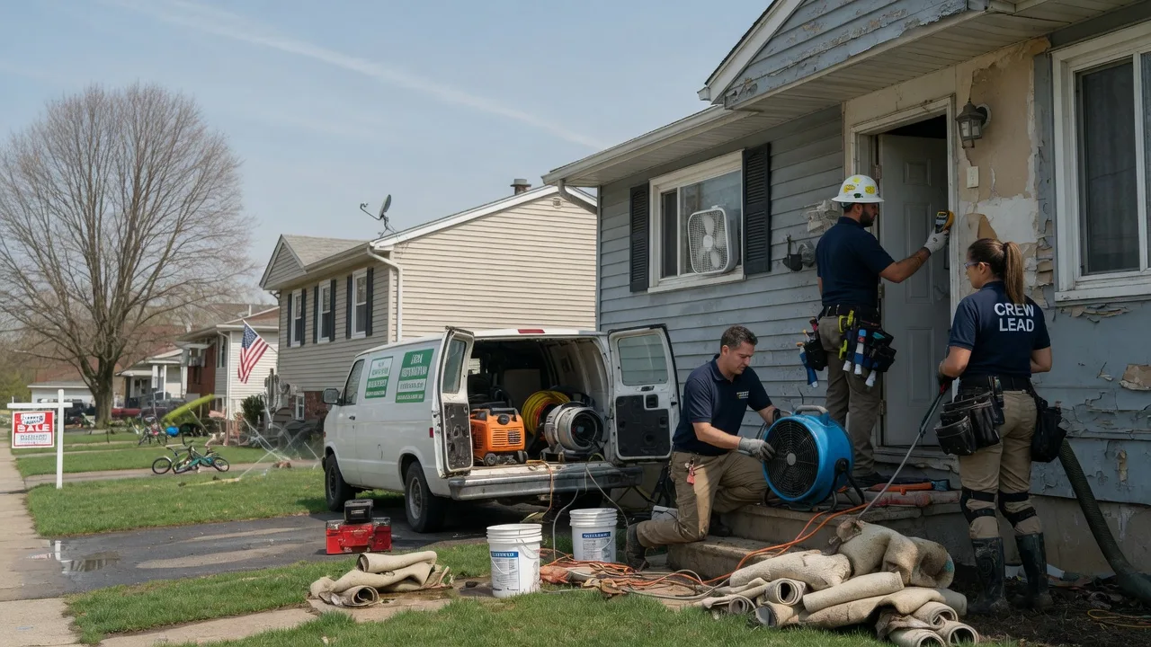 Flood Cleanup in National City, CA near me